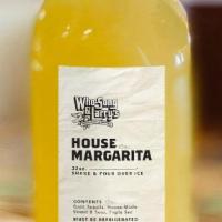 House Margarita - 32 Ounce · This party size margarita is made with Gold Tequila, Triple Sec and Sweet & Sour. Serves 6 m...