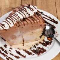 Mudd Pie · A popular dessert brought back!! Our Mudd Pie is made in house with a delicious chocolate co...