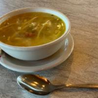 Chicken Noodle Soup · Our Home made chicken noodle soup