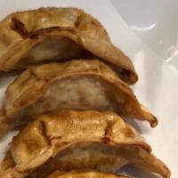 Pork Pot Stickers · 6. Deep fried dumpling with pork and vegetable, served with sweet soy dipping sauce.