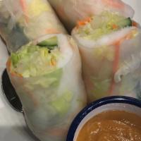 Fresh Salad Roll With Shrimp · 2.  . Gluten free. .  Shrimp and vegetables wrapped in soft rice papers served with homemade...