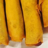 Thai Spring Roll · 4. Vegetarian.  Deep fried spring rolls stuffed with vegetables served with homemade sweet a...