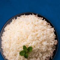 Pilaf Rice (Vegan) · Our long grain aromatic basmati rice, steamed to perfection.