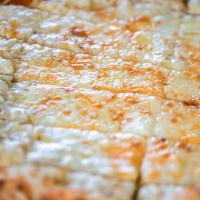 Cheese Bread · Mozzarella | Cheddar|  Garlic Butter| Parmesan | Marinara