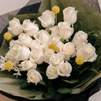White Miracle · Grand size wrapped bouquet for birthdays, anniversaries or anytime you want show your apprec...
