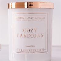 Cozy Cardigan · Cozy Cardigan candle will fill your room with warm notes of cashmere and cocoa butter, infus...