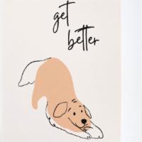 Get Better Card · Folded card, blank inside (leave your text in Special Instructions and it will be handwritte...