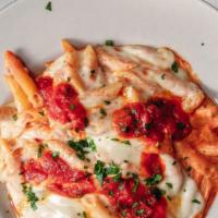 Baked Ziti · Our house specialty.