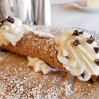 House Specialty Cannoli · Another family recipe.... Our famous Sicilian Cannoli are filled with sweet creamy Ricotta a...