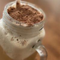 Granizado De Cafe · Con milo y leche condensada