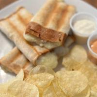 Sandwich Caliente · Jamon y queso