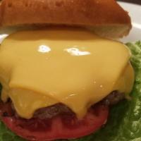 Broadway Cheeseburger · Hand pattied charbroiled burger with American cheese, lettuce, and tomato.  Add two strips o...