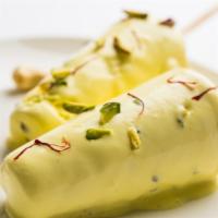 Kulfi · Delicious Indian ice cream with cardamom and pistachios.