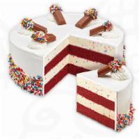 Cake Batter Confetti™ · Layers of moist Red Velvet Cake and Cake Batter Ice Cream® with Rainbow Sprinkles wrapped in...