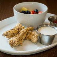 Chicken Little · Tenders fried or grilled, ranch or honey mustard.