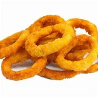 Onion Rings (10) · Dipped in batter and breaded.