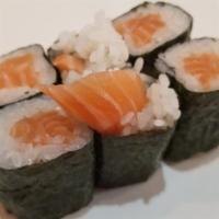 Salmon Roll (6Pc) · Fresh salmon (raw).