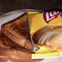 Grilled Cheese With Chips · Choice of bread white, wheat, sourdough or rye.