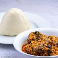 Supersized Fufu Meal · 24 Oz full option of your favorite choice of Stews, served with fufu. Can be served as vegan...