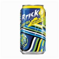 Can Of Brisk Iced Tea · 