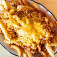 Jersey Turnpike Fries (With 17 Broadway Chili, Cheese, 