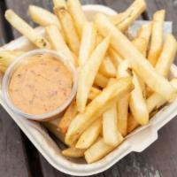 French Fries · Crispy French fries served with Thai spicy mayo.