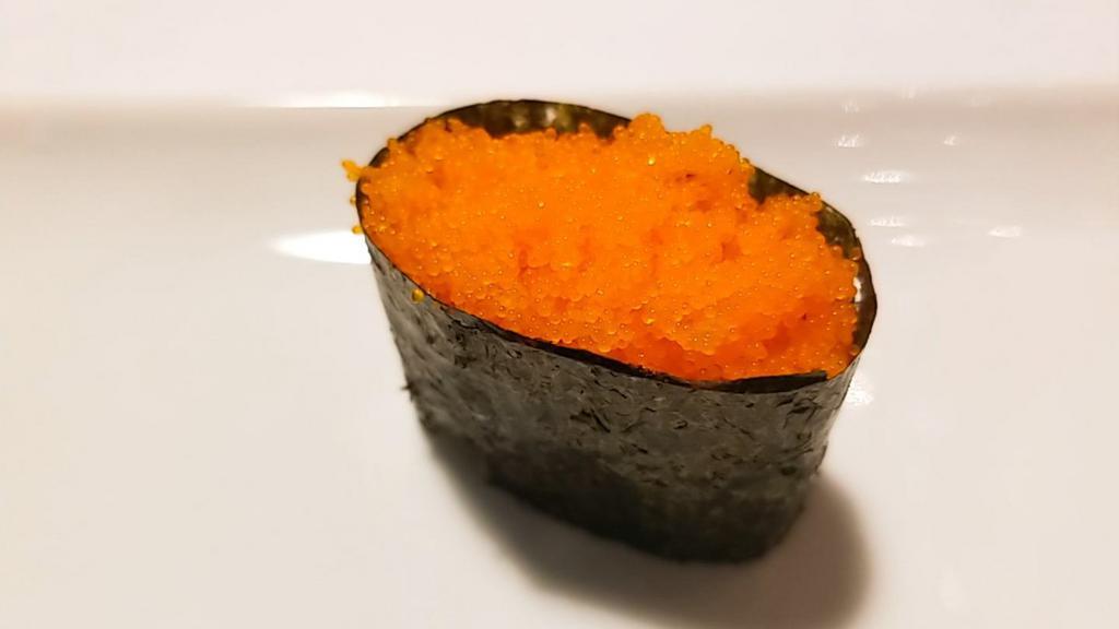 Masago (Smelt Roe) · Consumer - warning consuming raw fish may increase the risk of foodborne illness. Sushi(sashimi and nigiri) contains raw fish.