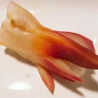 Surf Clam · Consumer - warning consuming raw fish may increase the risk of foodborne illness. Sushi(sash...