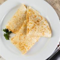 Meat Quesadilla Dinner  · Flour tortilla with cheese and your choice of meet
Side of Rice and bean. (If you add additi...