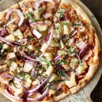Hickory Pizza · Grilled all-natural chicken, applewood-smoked bacon, pineapple, red onion, fresh mozzarella,...