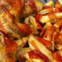 Sunnyside Chicken Box · 4 wings & fries Air fried to perfection.