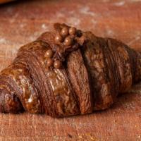 Double Chocolate Croissant · Chocolate croissant with chocolate cream