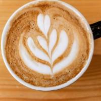 Latte · Steamed milk 2% or almond & espresso capped with foam. Several flavor options available. Whi...