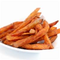 Sweet Potato Fries - Large · Sweet potato fries served with our signature Dijon Maple dipping sauce.