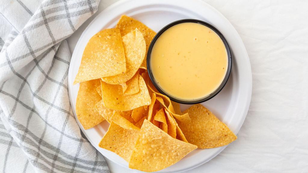 Chips & Queso (8 Oz) · 
