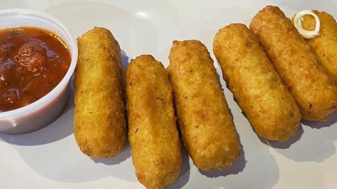 Mozzarella Sticks · Served with marinara sauce