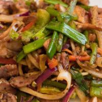 Taste Of Asia Bourbon · Spicy. Jalapeños, onion, scallion and peppers stir-fried in a special Szechuan sauce.