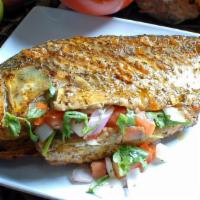 Tilapia (1Pc) · Tilapia is marinated with citrus and dusted with spices, then grilled just right. Stuffed wi...