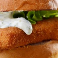 Whiting Fish Sandwich · Delicious sandwich made with crispy Southern Fried Whiting fish, served on a toasted brioche...