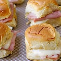 Ham And Cheddar Sandwich Platter · 