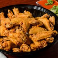 20 Wing Combo  · 1 wing style, 2 flavors, 1 side, 2 drinks, 2 dipping sauces.