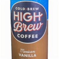 High Brew - Mexican Vanilla · *Contains Dairy
