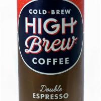 High Brew - Double Espresso · *Contains Dairy