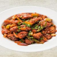 Chili Chicken Ching'S · #Chicken Chilli#Spicy#Asian	A dish of Indo-Chinese origin, soft chicken cooked with garlic, ...