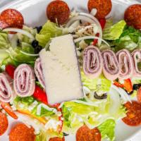 Antipasto Italy Salad · With cold cuts, ham, salami, provolone cheese.