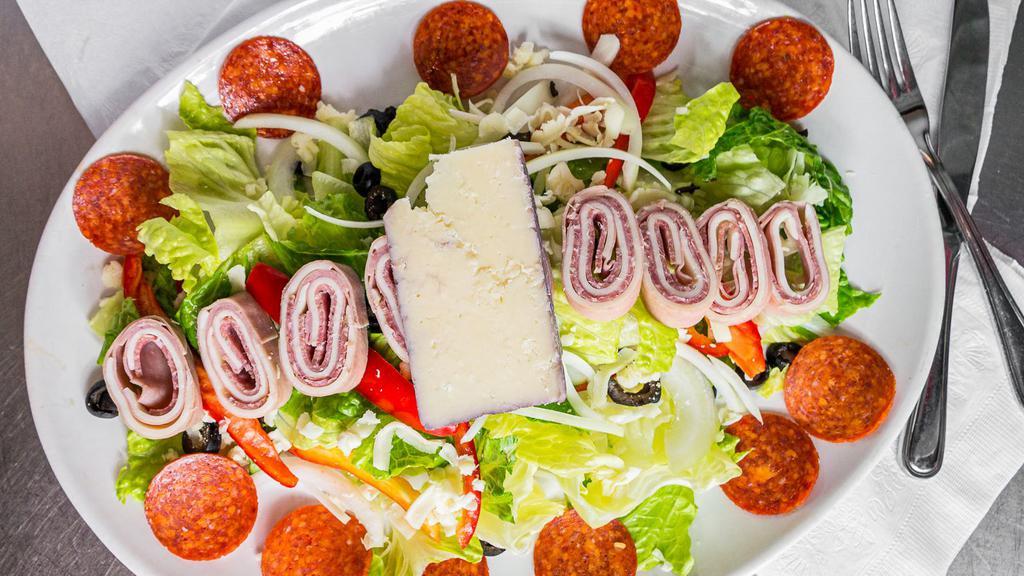 Antipasto Italy Salad · With cold cuts, ham, salami, provolone cheese.