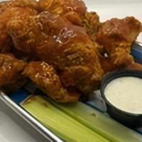 Awc 20 Boneless Wings · 20 Boneless wings brined for 24 hours, battered to order and tossed in the austin wing sauce...