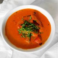 Butter Chicken · Served with rice or naan chutney and salad.