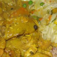 Curry Chicken · Curry Chicken Choose Medium or Large