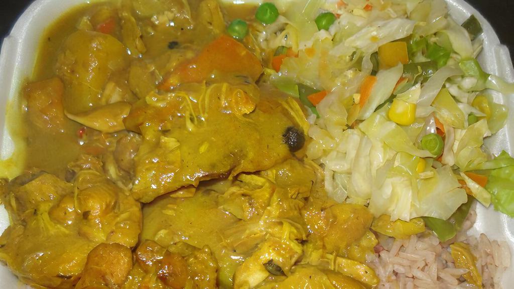 Curry Chicken · Curry Chicken Choose Medium or Large